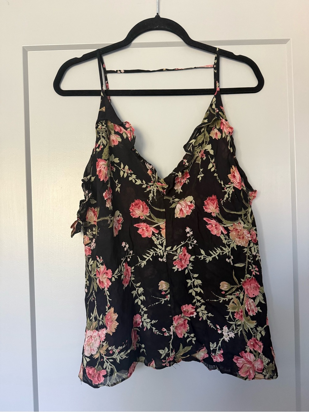 Reformation Backless Floral Cami Size Large